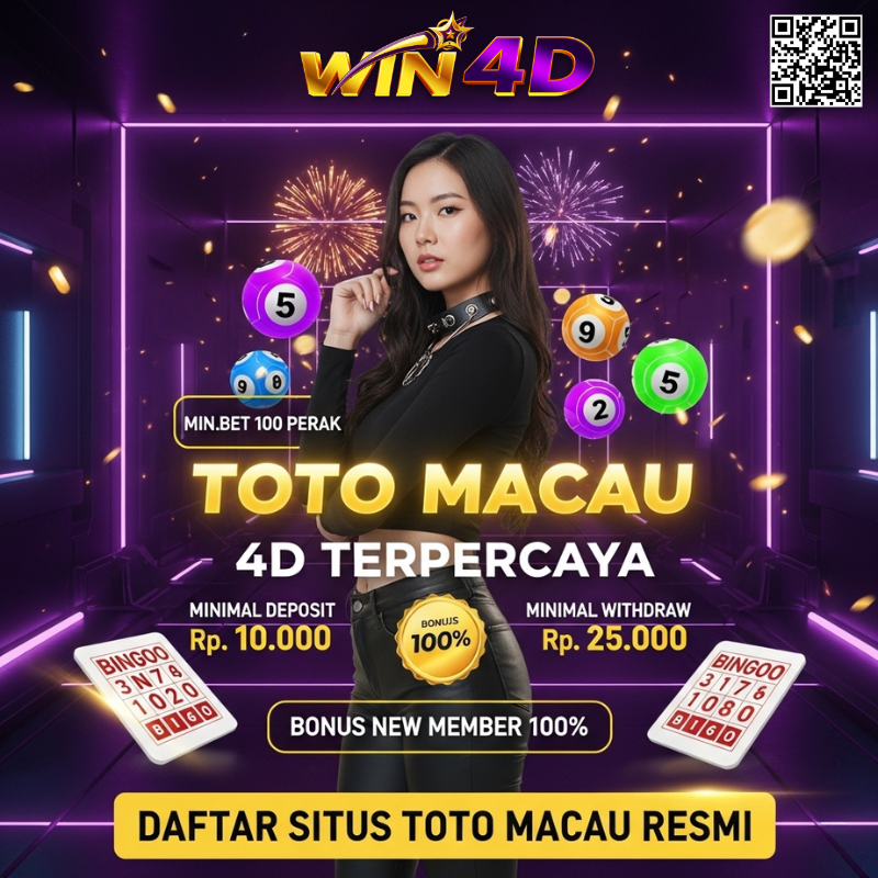 Win4d - Akses Link Utama Bermain Toto Togel 4D Dengan Pasaran Terlengkap